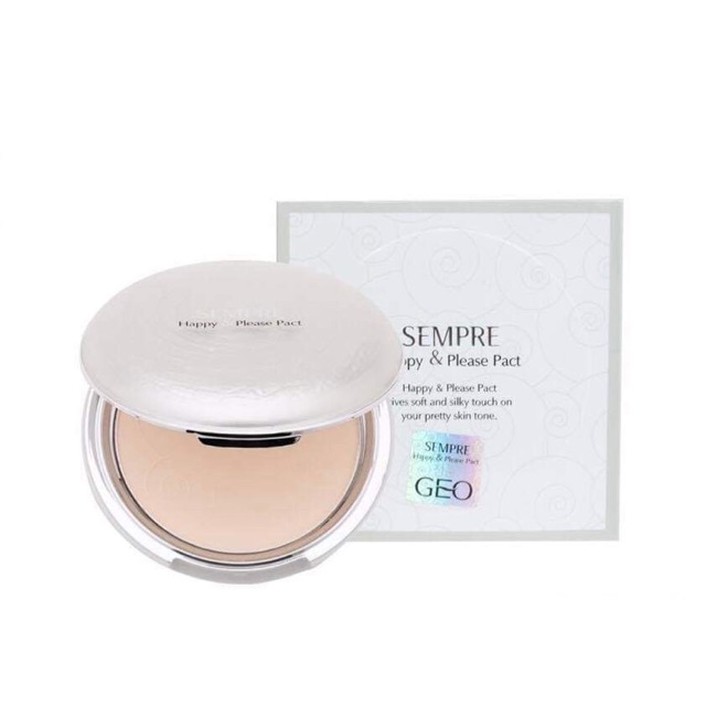 Phấn Phủ Geo Sempre Happy & Please Pact