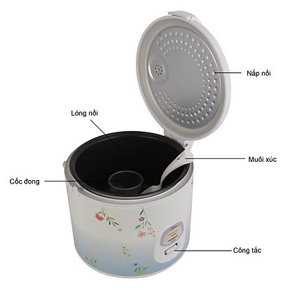 Nồi Cơm Điện MIDEA MR-CM18SE