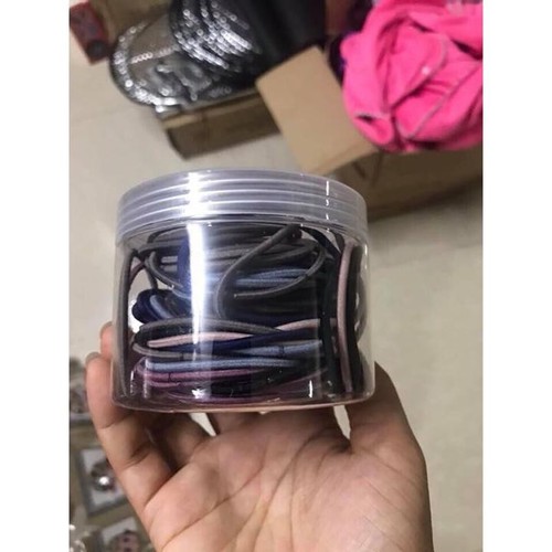 Hộp 100 dây buộc tóc nữ