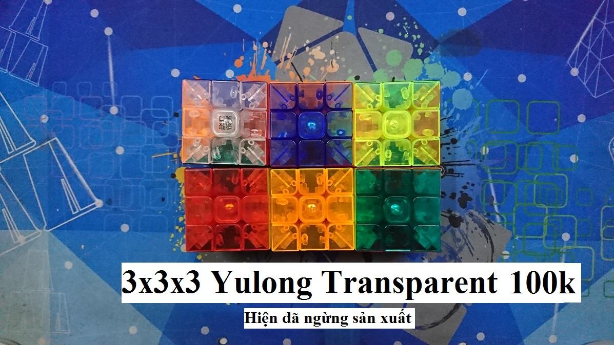 LongSheng Rubik 3X3x3 Yulong Transparent