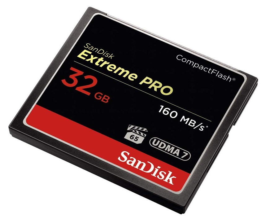 Thẻ nhớ CF Sandisk 32GB Extreme Pro 1067X New (160 Mb/s)