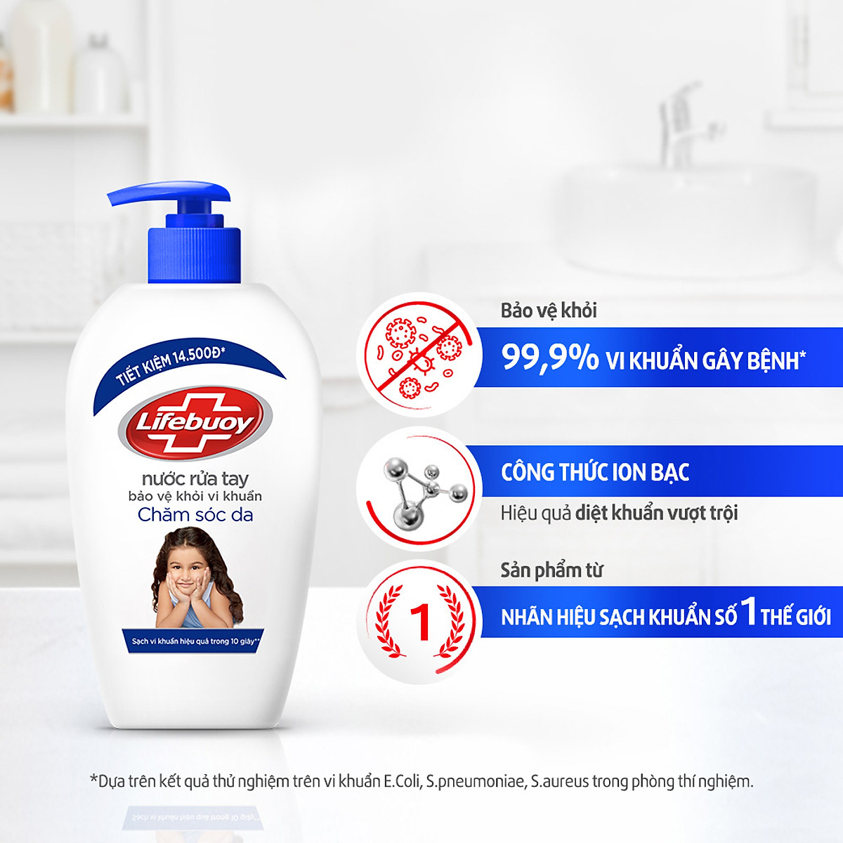 Nước rửa tay lifebuoy chai 450g