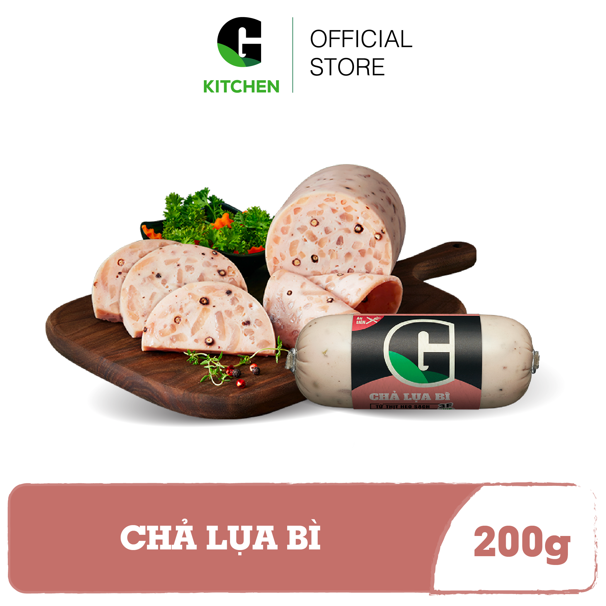 [Giao nội thành HCM] Chả Lụa Bì G Kitchen 200g