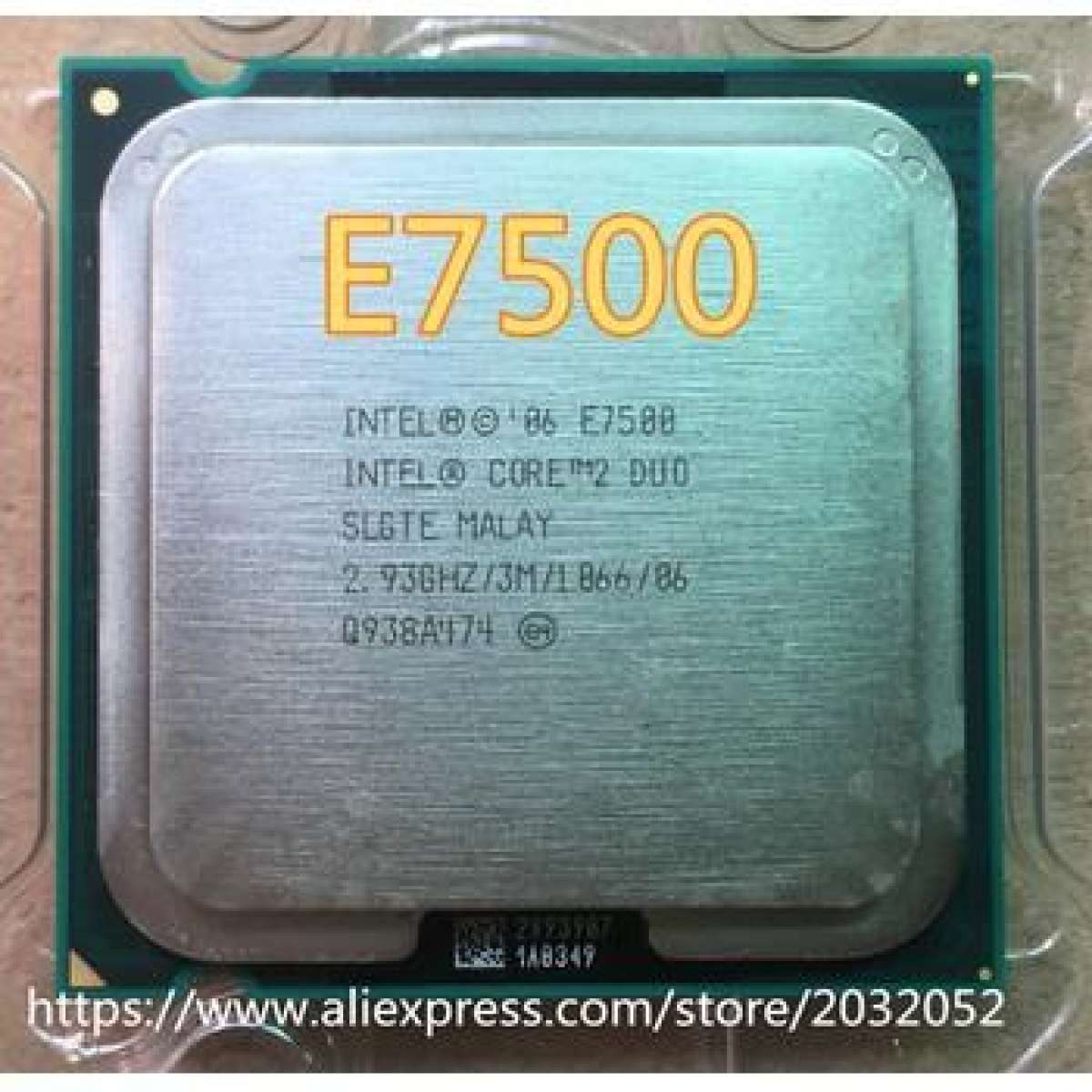 CPU Intel E7500