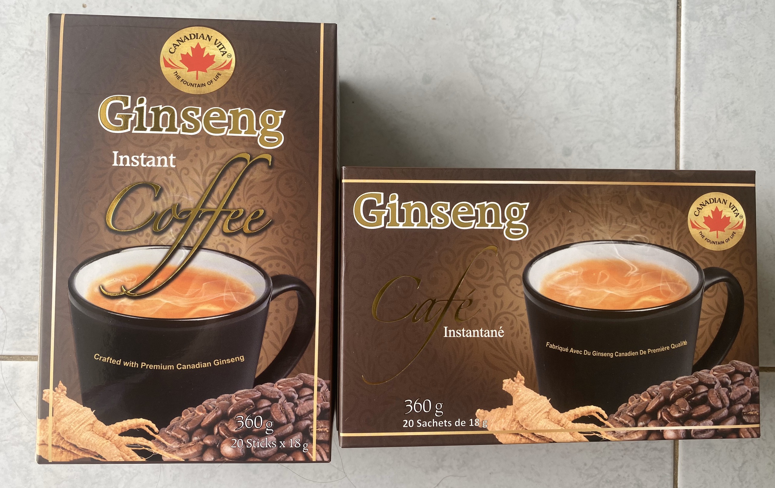 Cafe Ginseng Nhân Sâm Canada