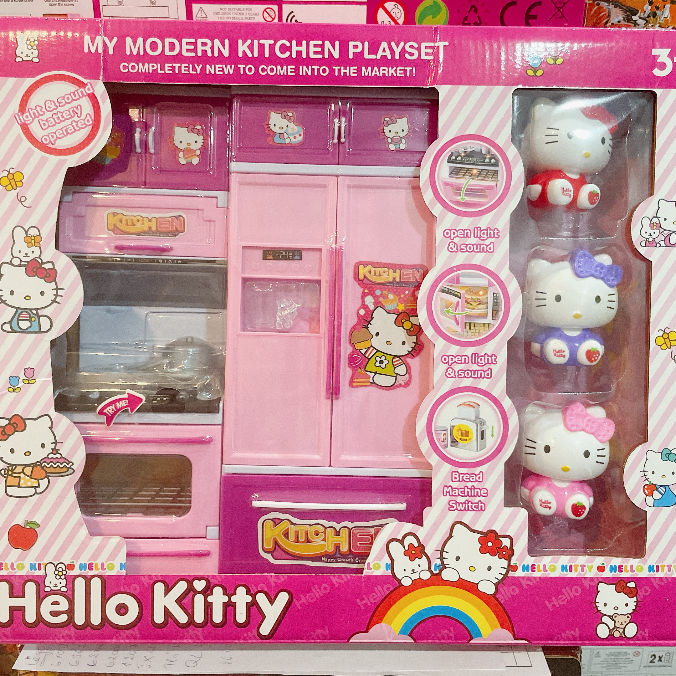 Bộ Nấu Bếp Hello Kitty siêu dễ thương cho Trẻ em