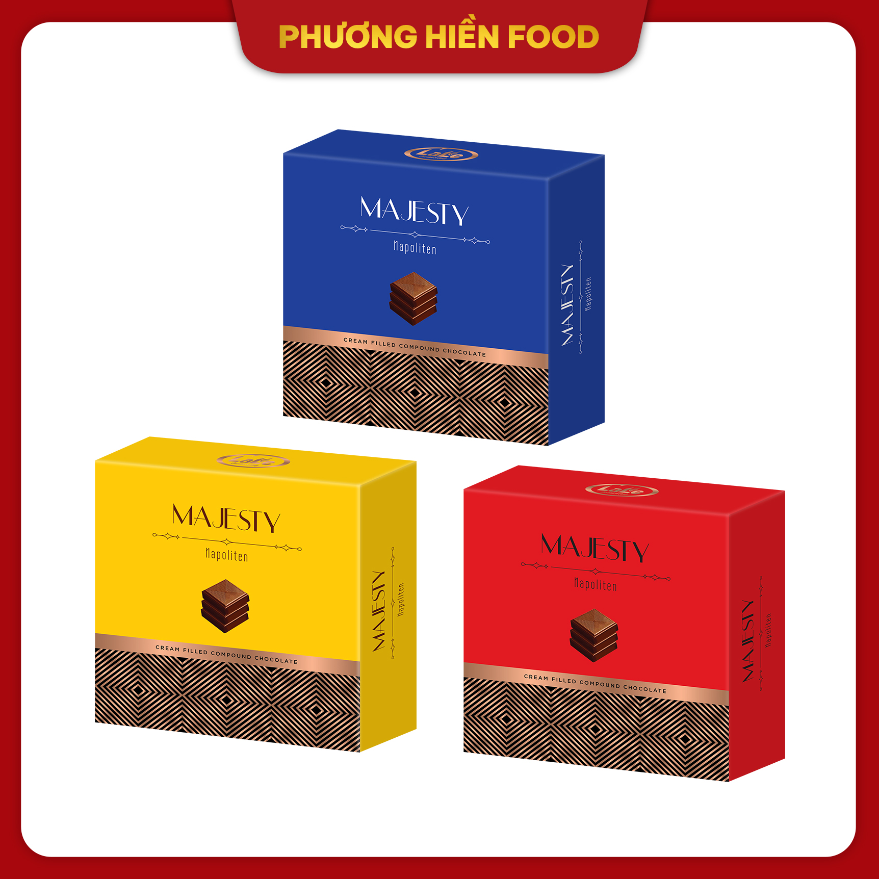 Socola Majesty hiệu Lale 148 g - hộp giấy
