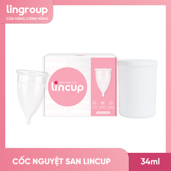 Bộ sản phẩm cốc nguyệt san Lincup (34ml)
