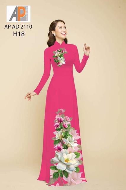 [HCM]Vải áo dài hoa sen