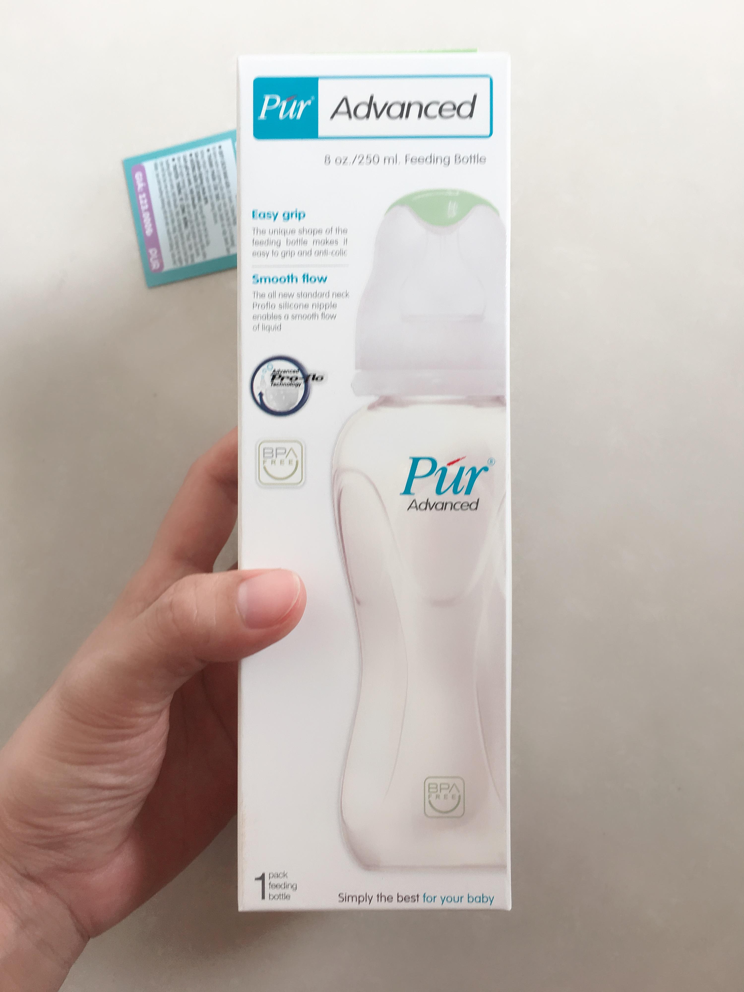 Bình sữa Pur Advanced cổ thường 60ml 125ml 250ml