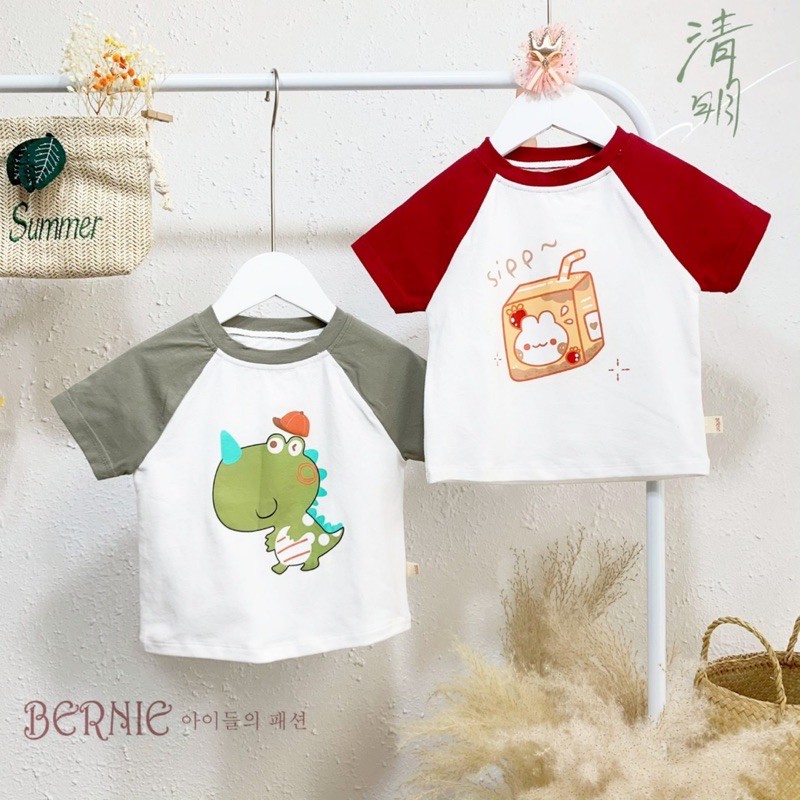 ÁO PHÔNG HOẠT HÌNH CHO BÉ TRAI - BÉ GÁI