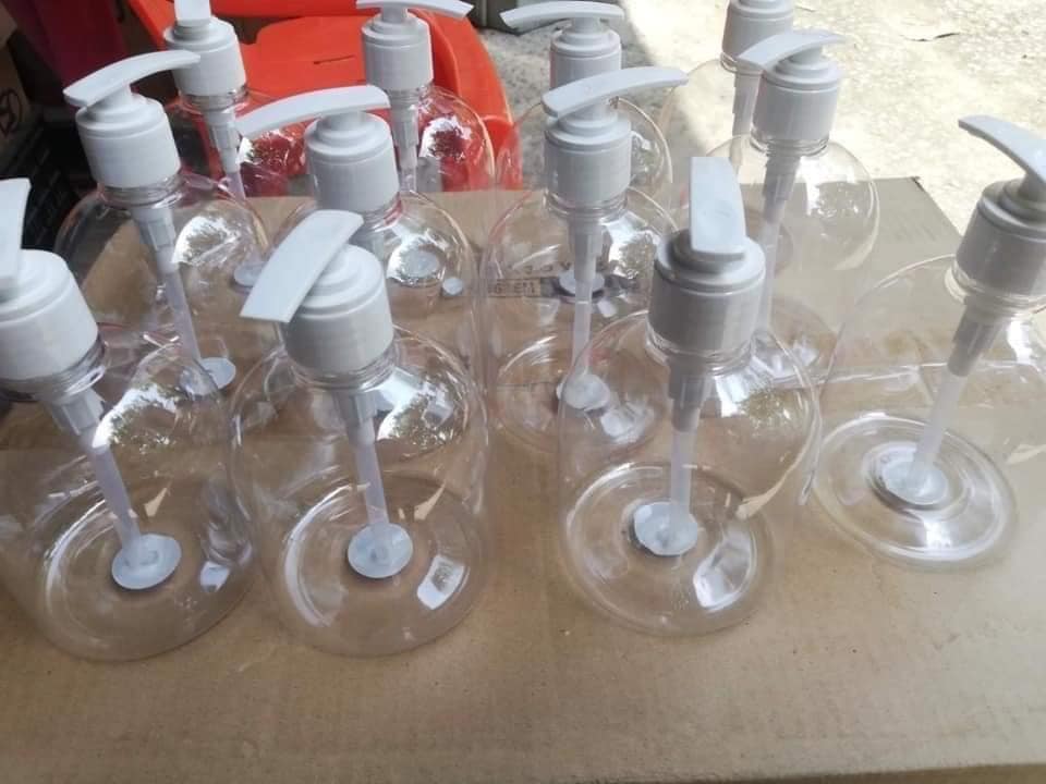 Chai Nhựa Pet Vòi Nhấn 500ml