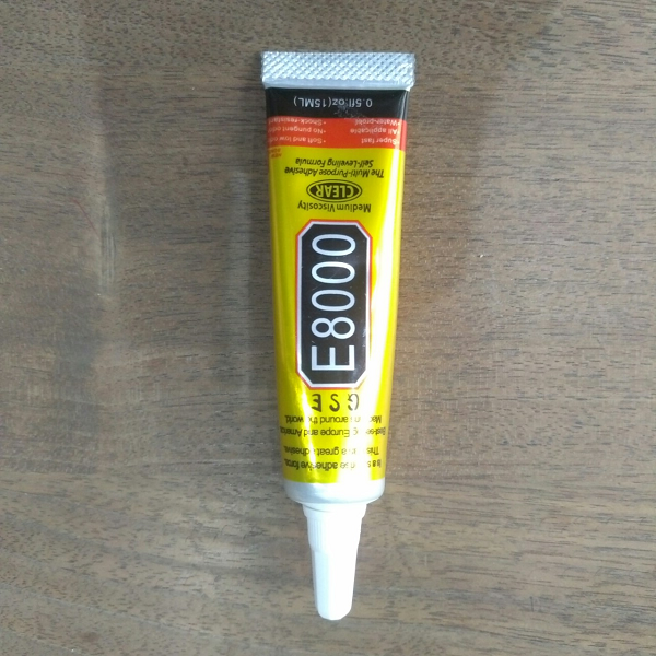 Keo dán ron E8000 dung tích 15ml ( màu trong )
