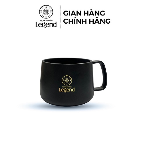 [COMBO 2 Ly] Trung Nguyên Legend - Ly Gốm Sứ Legend VIP Đen - 350ml