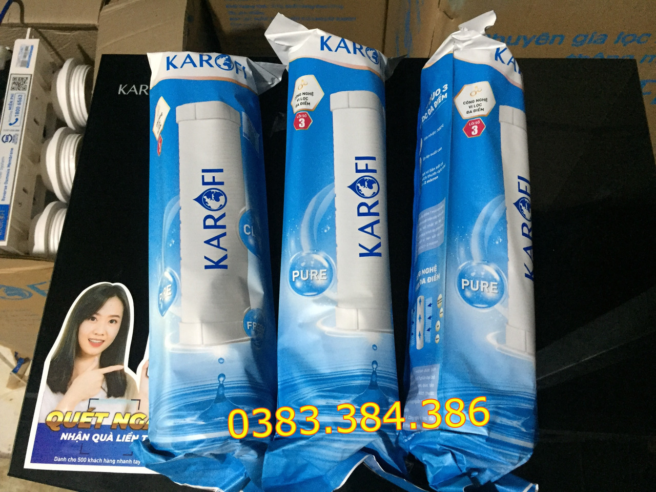 Lõi lọc nước số 3 Karofi - LÕI PP 1 MICRON