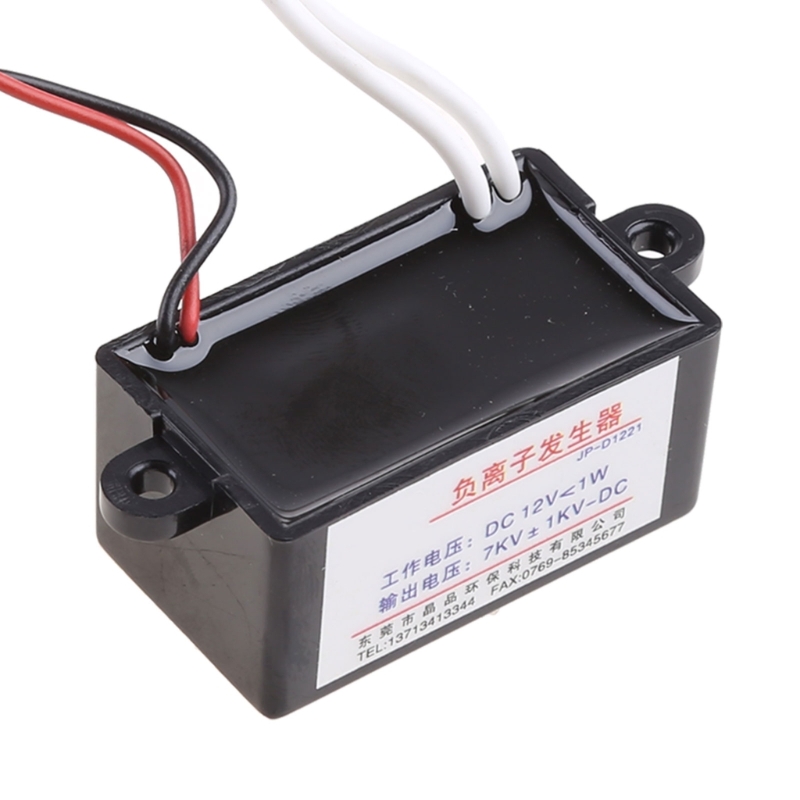ใหม่สำหรับ DC 12V High Output Ionizer Ionizer borne ไอออนลบกำเนิดไอออน