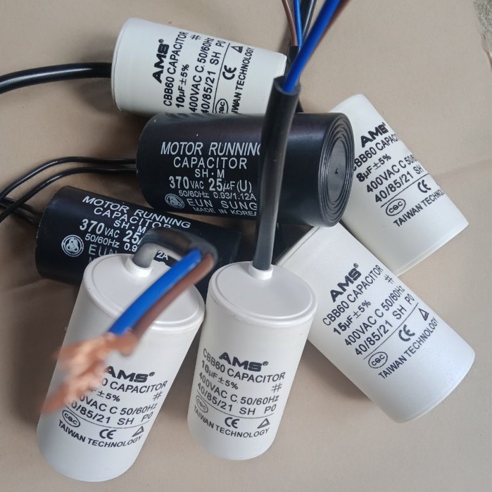 Tụ máy bơm nước, động cơ điện xoay chiều