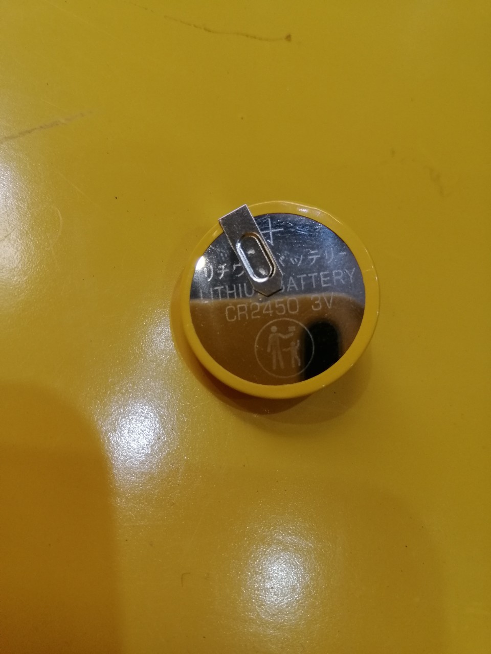 Combo 10 viên Pin liền đế CR2450, 3V (2 chân nằm)
