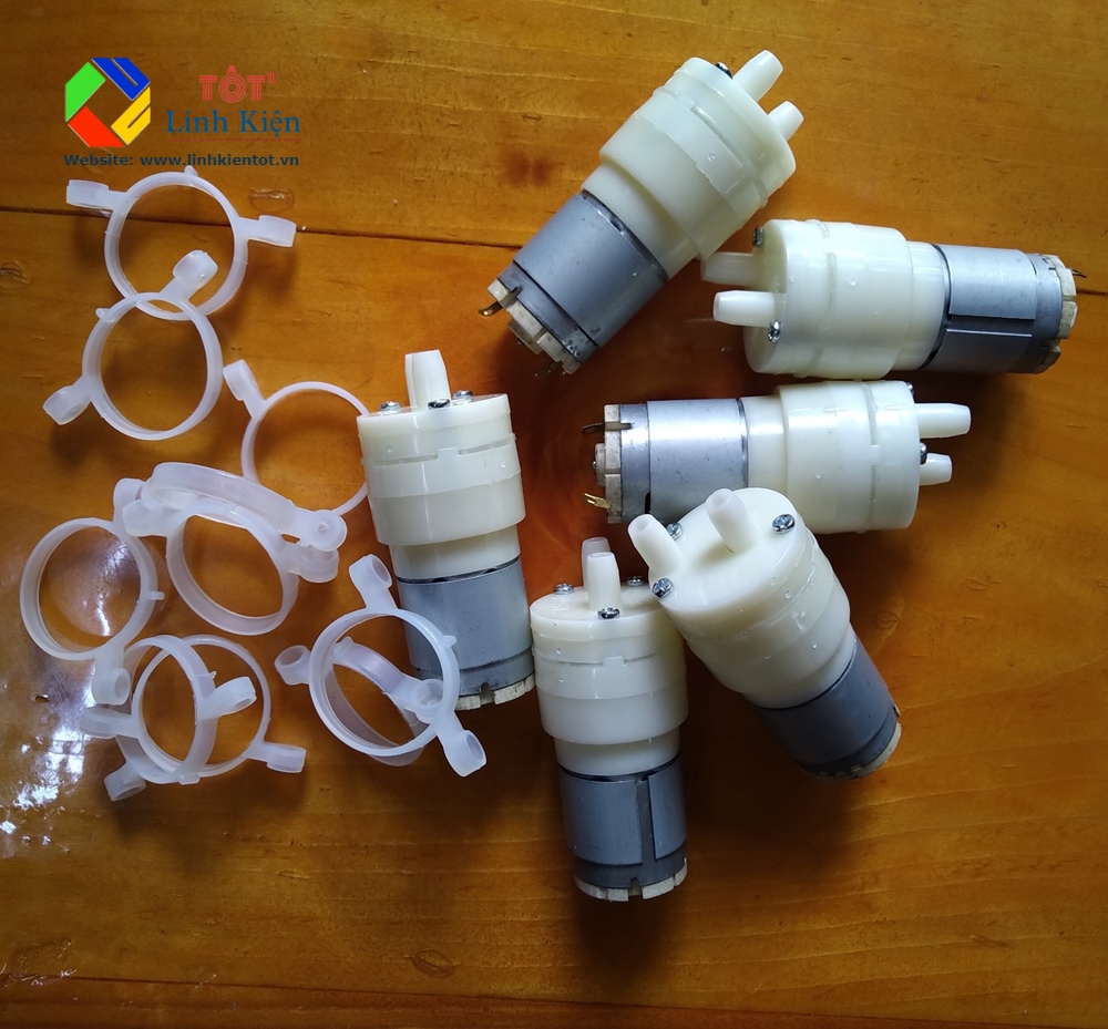 Máy Bơm Nước Mini DC Sử Dụng Động Cơ 365DC - Motor 12V