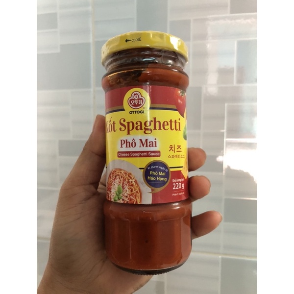 Xốt spaghetti phô mai 220g ottogi