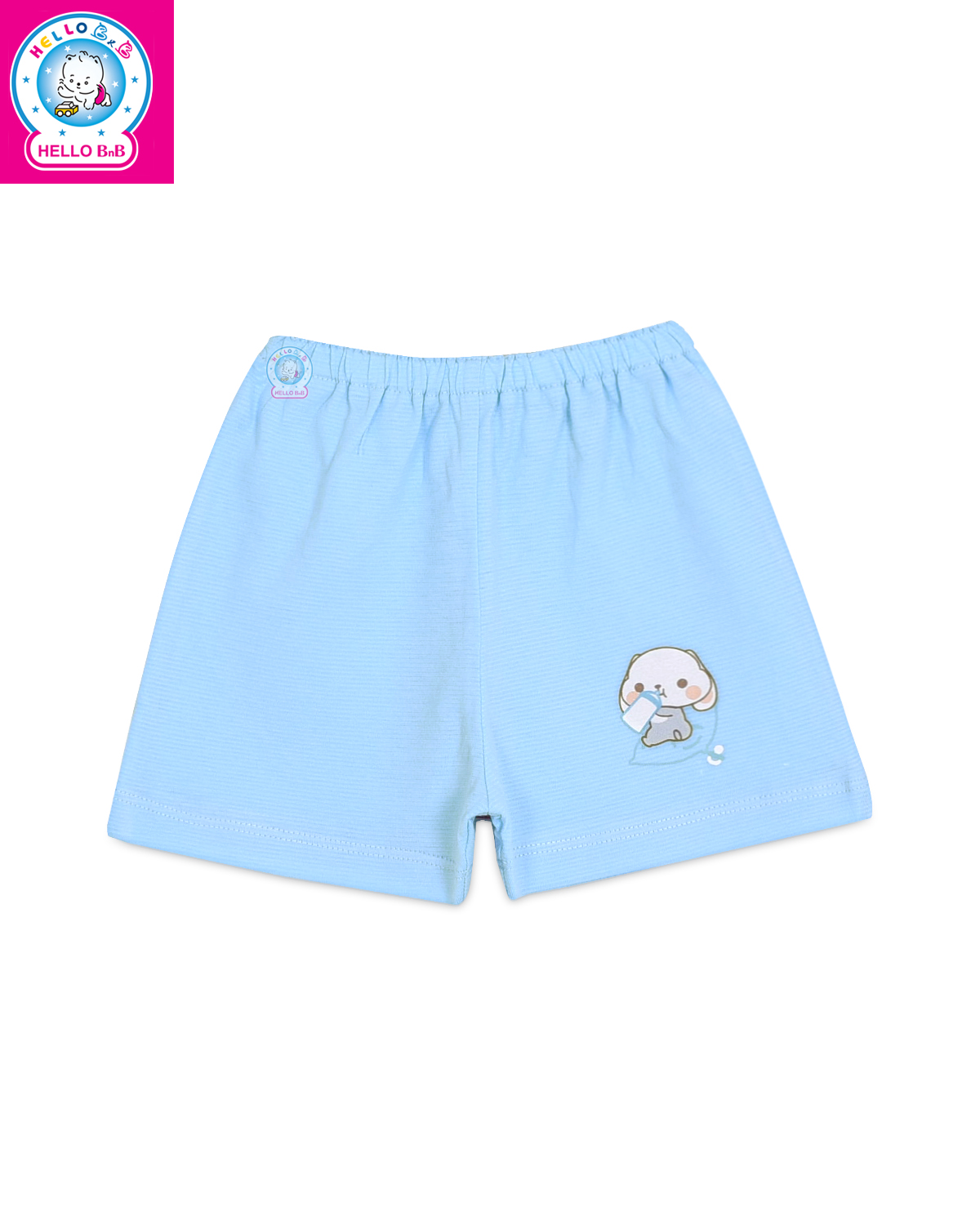 Quần ngắn màu in ziczac QL0048 - HELLO BnB (hình in ngẫu nhiên)