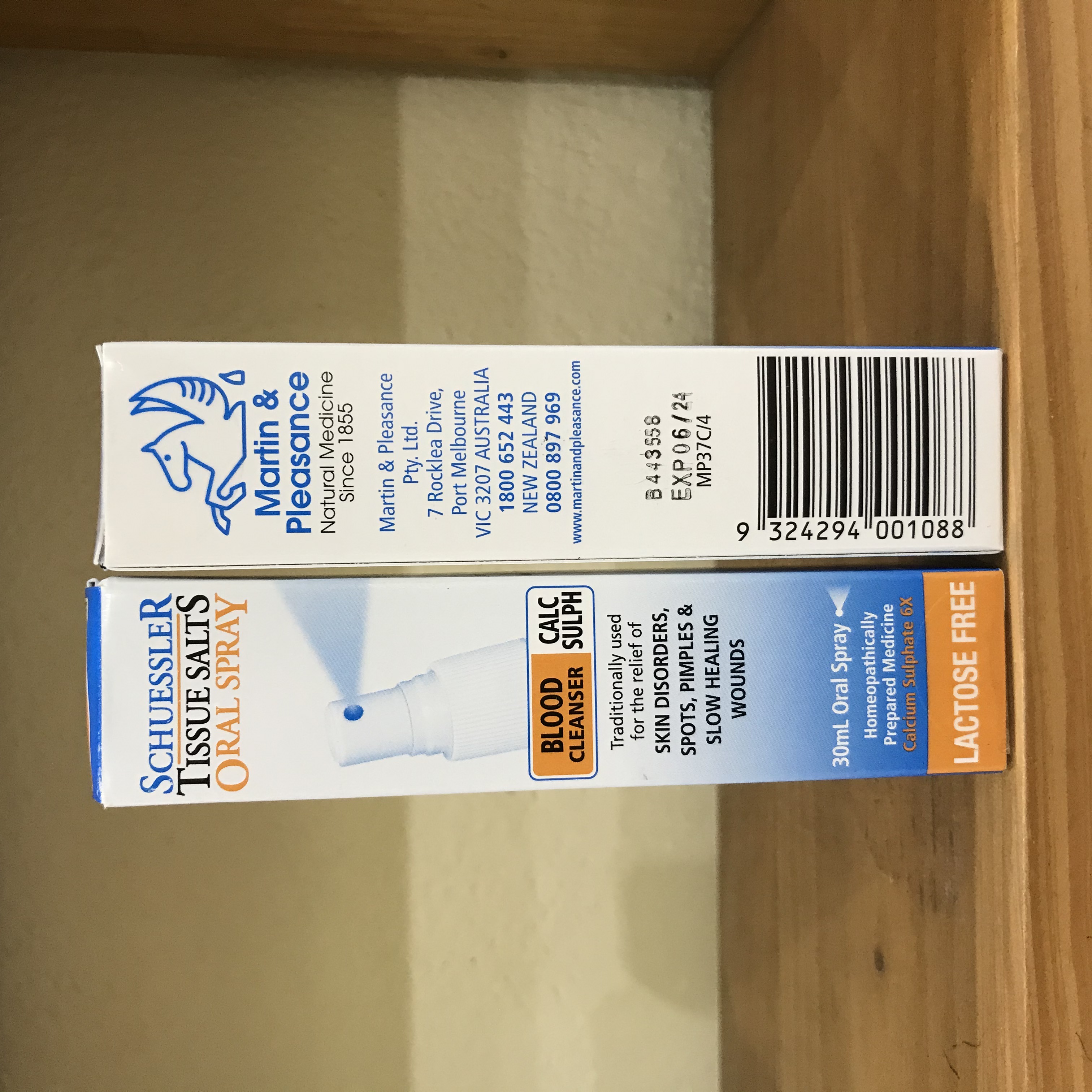 Tissue Salts Spray Blood Cleanser