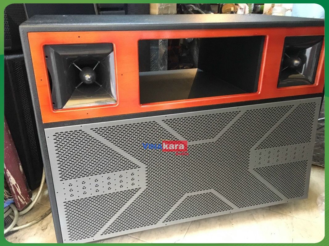 Vỏ thùng loa kéo 4 tấc đôi 2 x 40cm, Hộc cao 26cm, lắp ráp loa kéo, ván MDF chất lượng, đặt theo yêu cầu kích, full phụ kiện( Tem, cờ, bánh xe, họng treble)