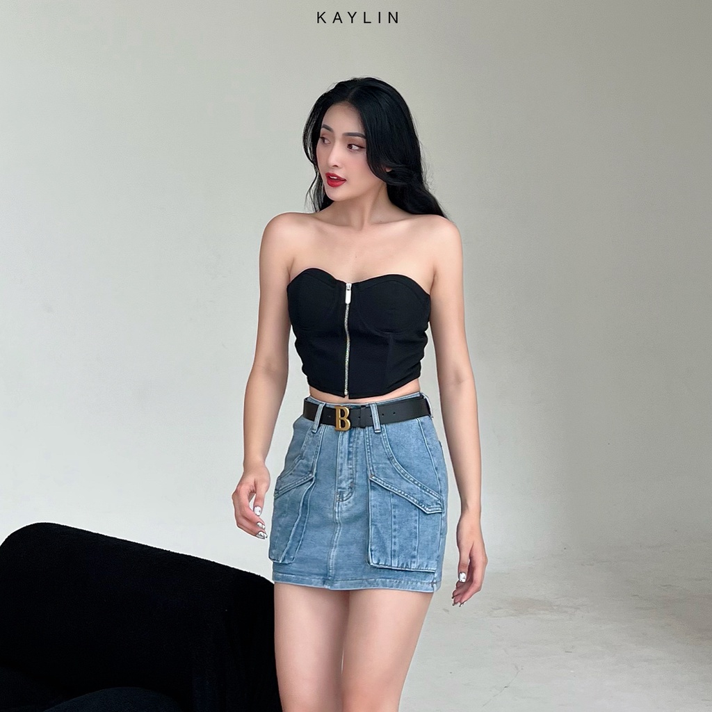 Áo ống KAYLIN dây kéo - N1831