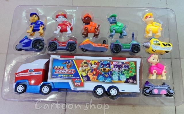 [HCM]Đội xe chó cứu hộ paw patrol (đồ chơi hoạt hình)