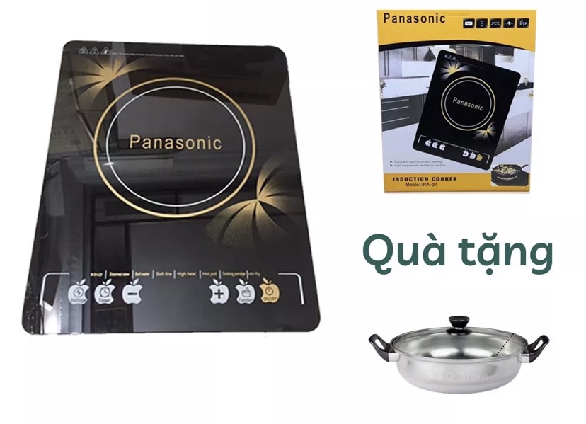 Bếp từ Panasonic và philip tặng nồi lẩu