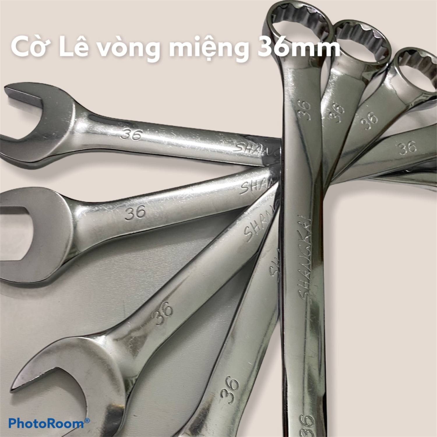 Cờ lê vòng miệng 36mm 2 đầu