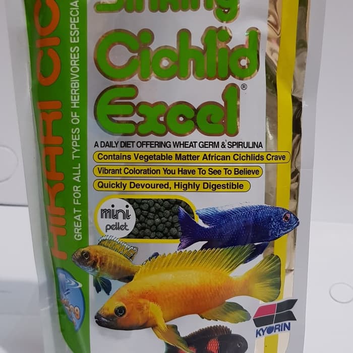 Thức ăn cho cá Ali Hikari Sinking Cichlid Excel 342g hạt chìm Nhật