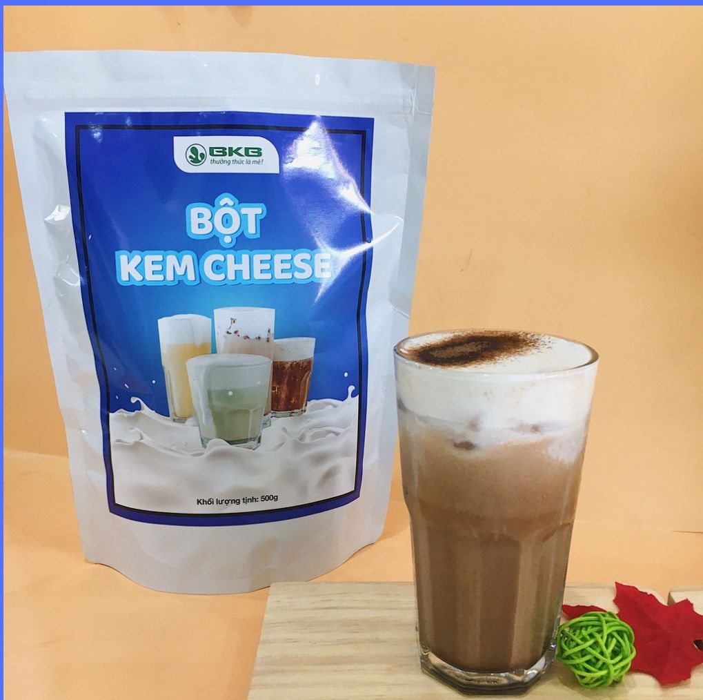 Bột Kem Cheese BKB 500g – Bí Quyết Tạo Milkfoam & Macchiato Hoàn Hảo