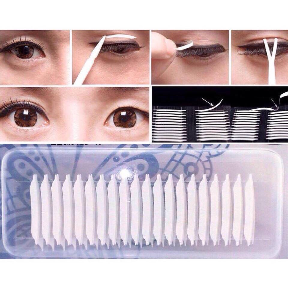 240 miếng ( 12 vỉ ) dán kích mí 2 mặt