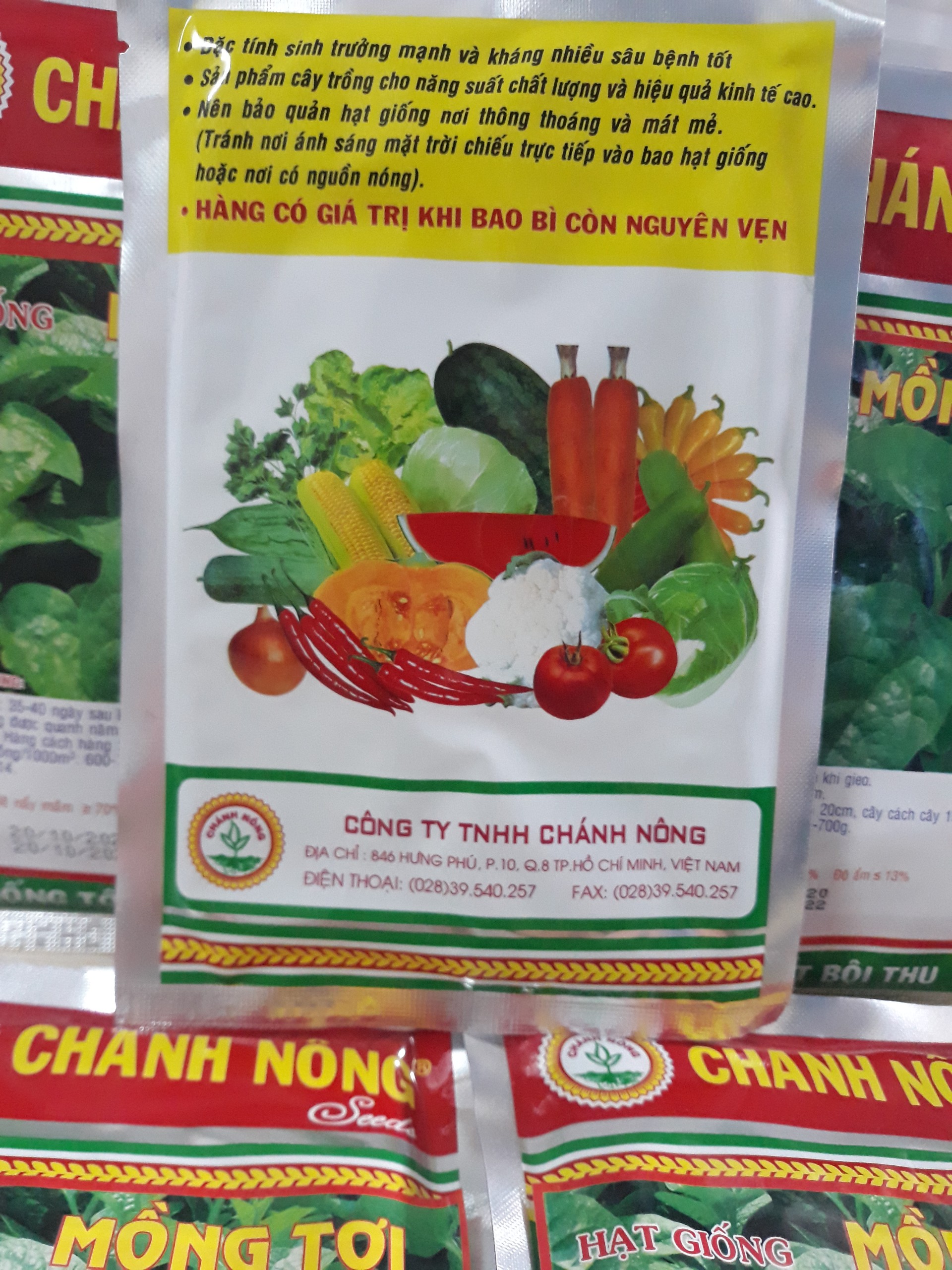 Hạt giống Mồng Tơi 50gr