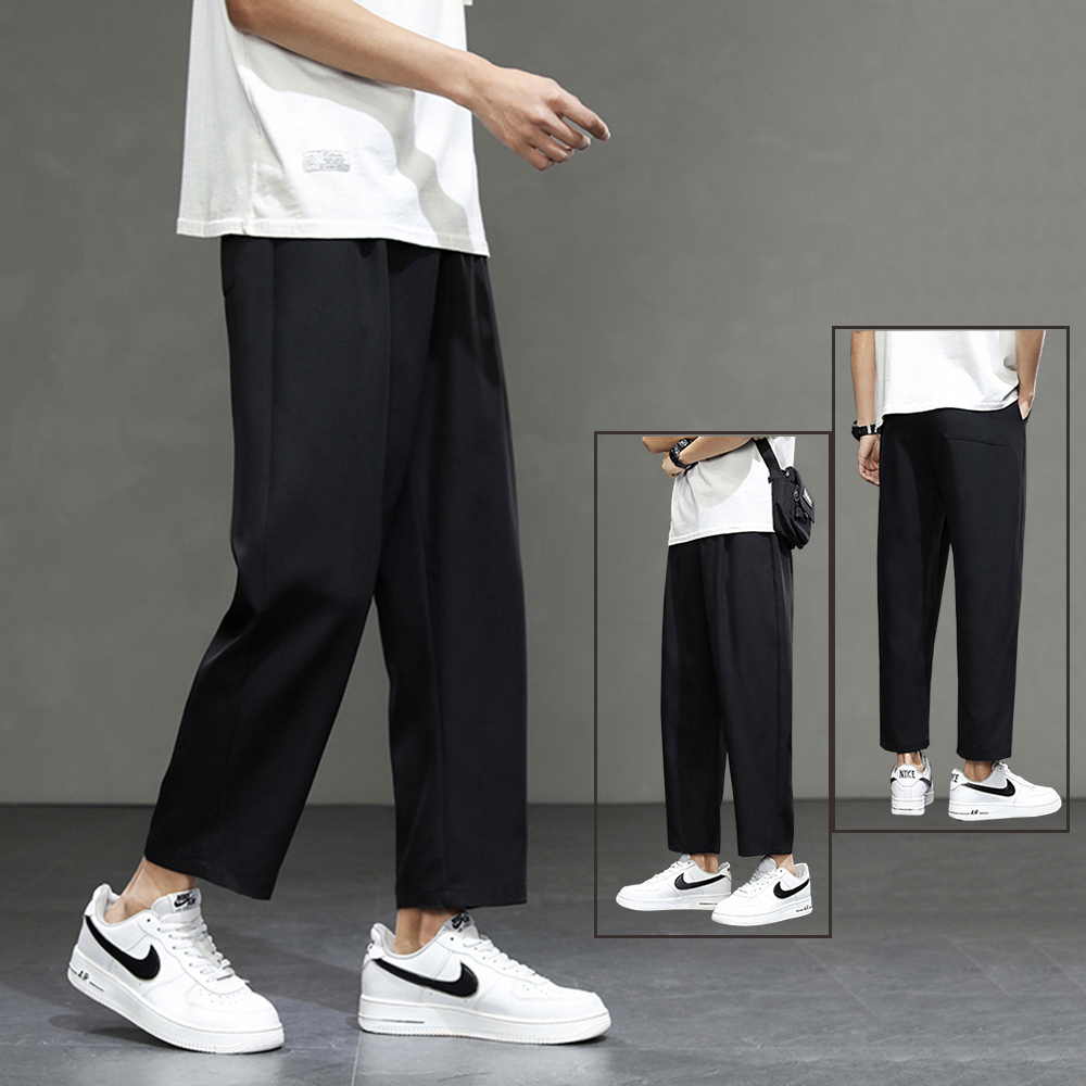Quần Jogger Nam Ống Suông Lưng Chun Co Giãn Phối Túi Lớn Tiện Lợi Phong Cách Trẻ Trung Hàn Quốc Hot Trend 2024 Thời Trang FASHION4MEN QUAN SM005