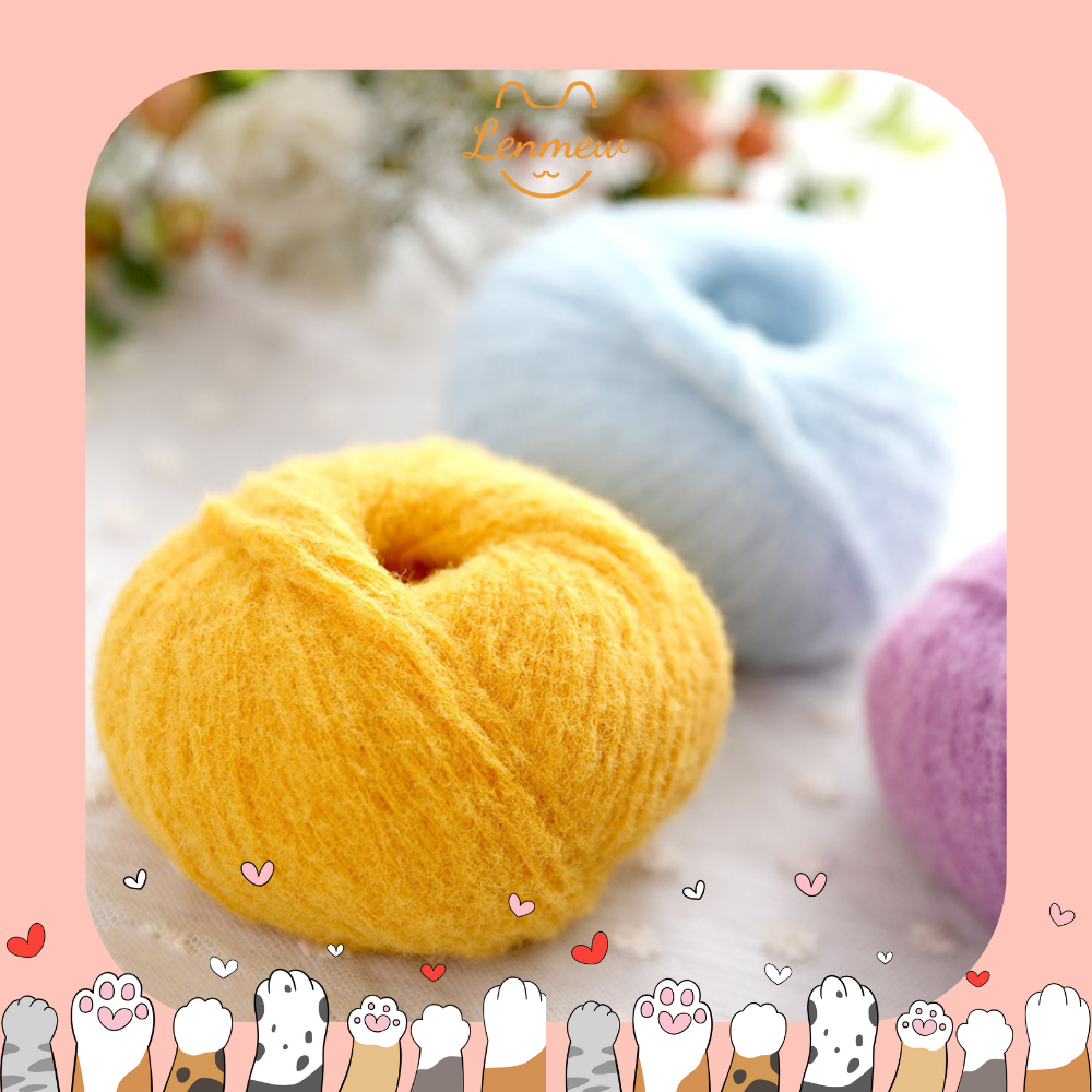 Len Cotton Candy - Len Cotton Sweet Candy (Cuộn 40g)