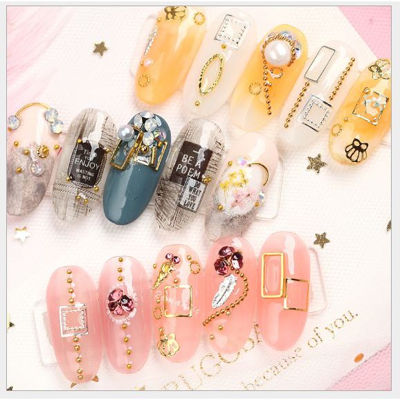 Hũ Charm - Bi - Đá Pha Lê Hỗn hợp