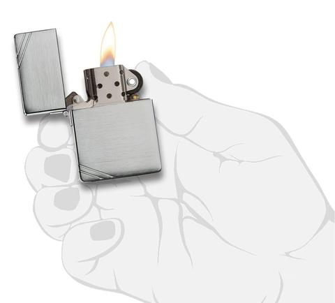 Zippo chính hãng mỹ Re.Brused Chrome 1935 (không bao gồm xăng)