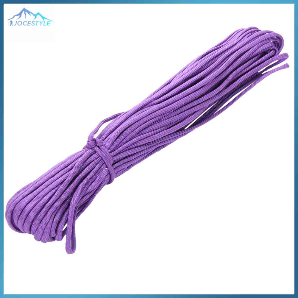 Paracord 550 Parachute Cord Lanyard Rope Mil Spec 100FT Survival Rope-31M