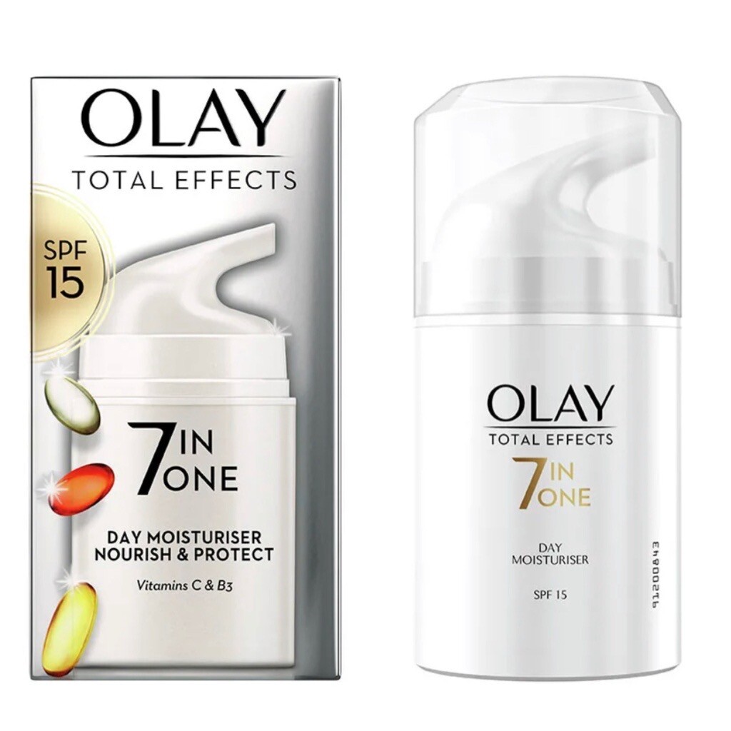 Kem dưỡng olay 7 in 1 total effect ngừa lão hóa ngày & đêm bee skincare