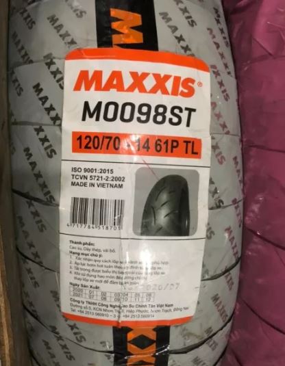 Lốp (vỏ) sau PCX MAXXIS 120/70-14