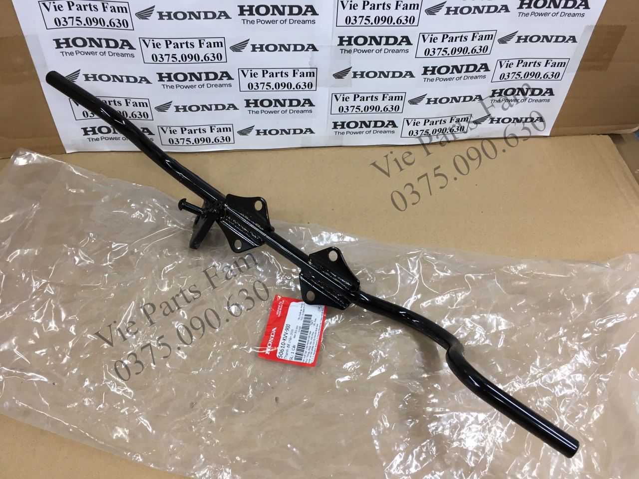 Gác chân trước Wave nhỏ 2 bóng / Super Dream / RS S110 / Wave RS100 / Blade 110 A110, Chính hiệu Honda Motor VN