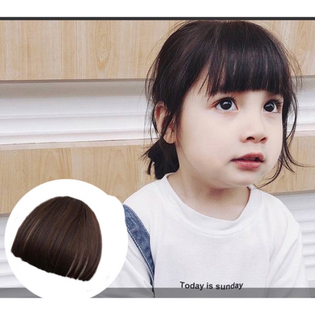Tóc mái giả cho bé iu🥰🥰freeship🥰 mái ngố dày