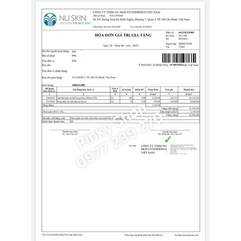 Dung dịch vệ sinh Phụ nữ Scion