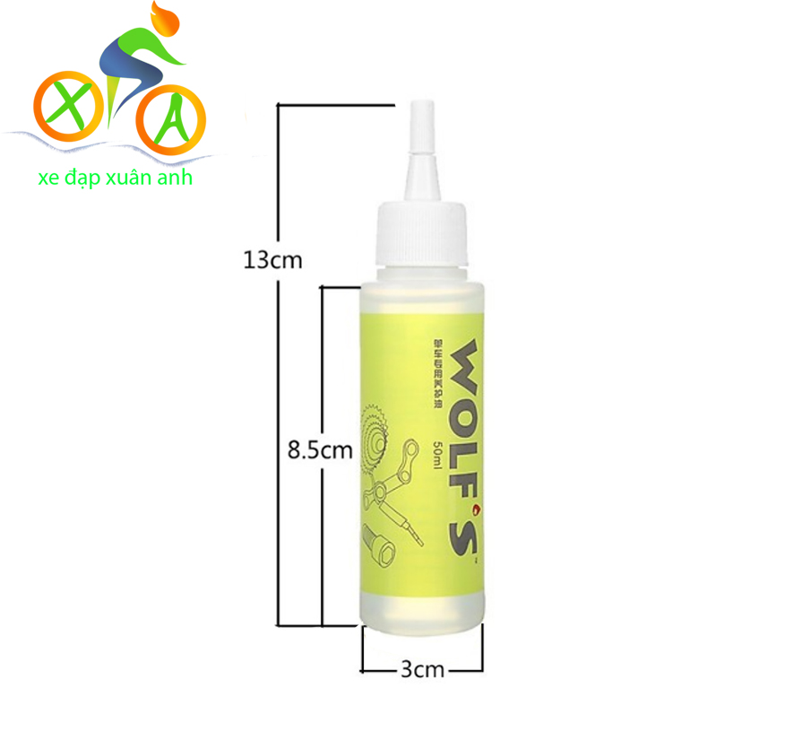 Dầu tra sên xích líp xe đạp WOLFS
