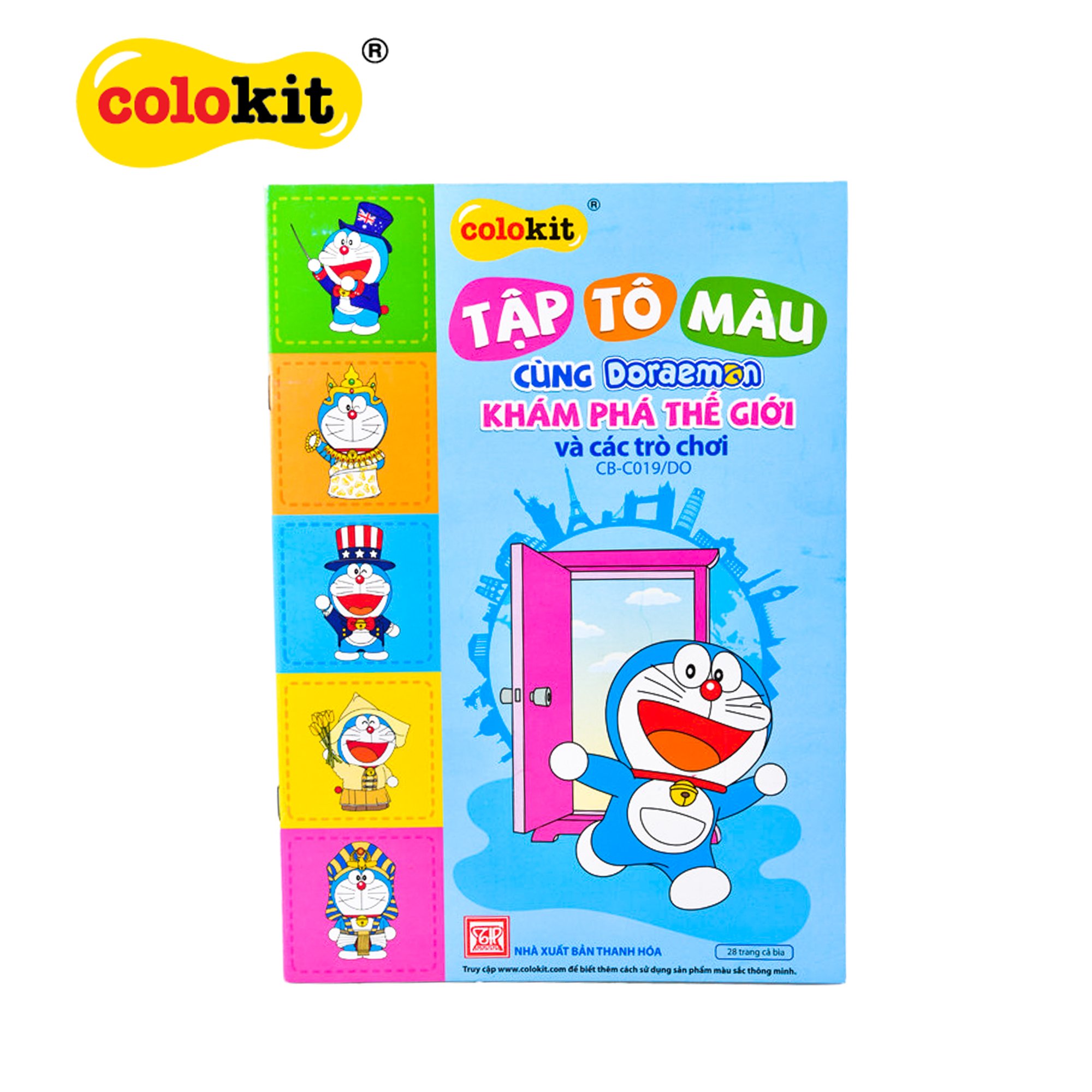Tập tô màu Colokit CB-C019/DO
