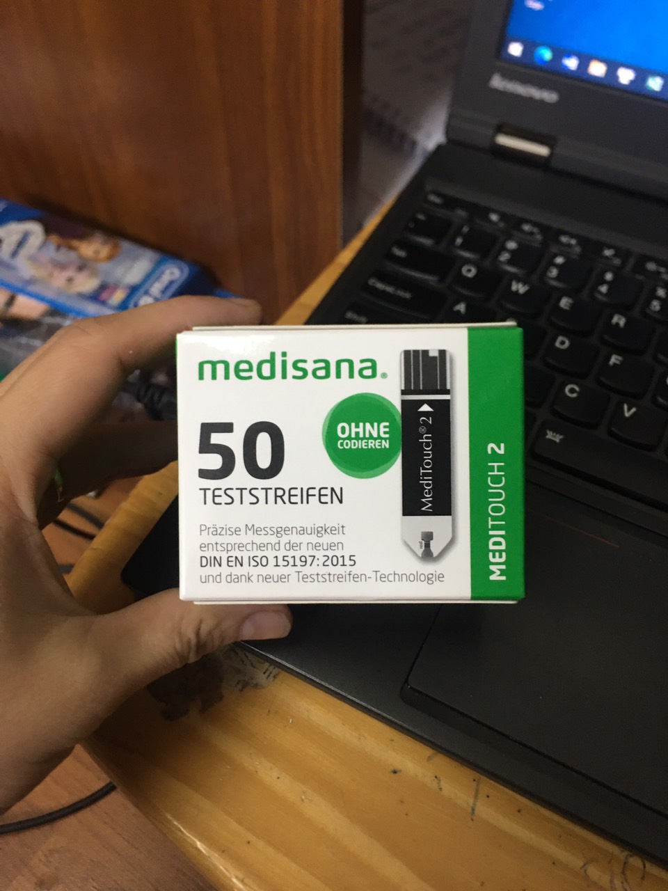 Que thử tiểu đường Medisana