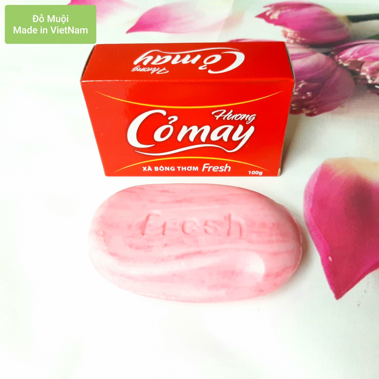 [HCM]Xà bông tắm hương cỏ may Fresh 90g