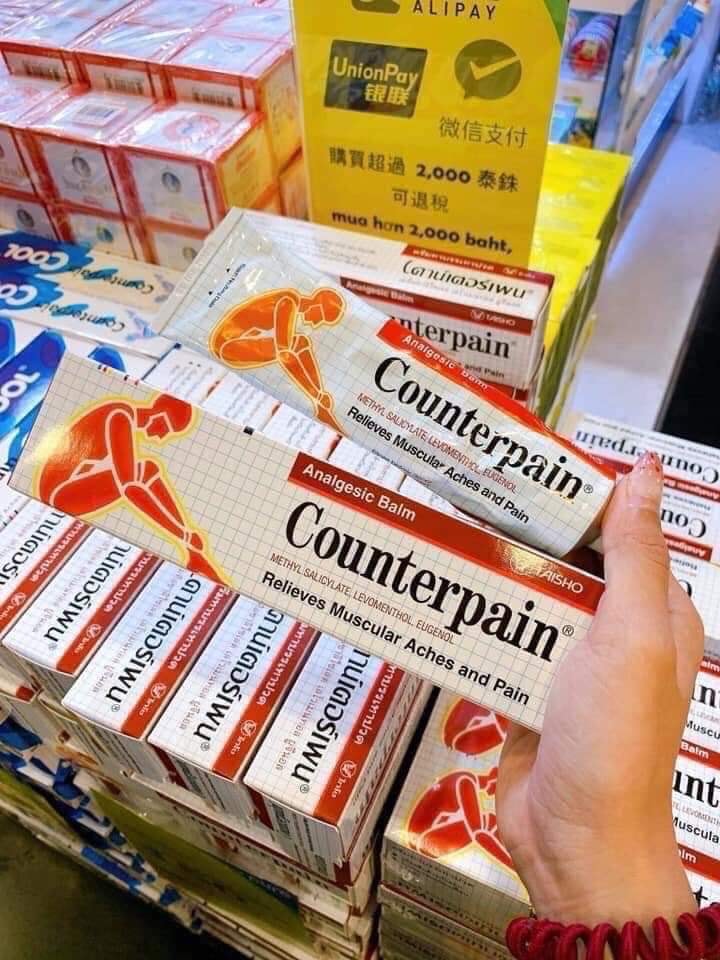 Dầu Xoa Bóp Counterpain Thái Lan (60g)